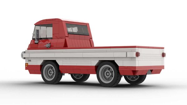 LEGO Dodge A100 Pickup model rear view