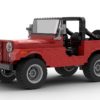 LEGO Jeep CJ7 model