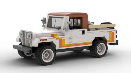 LEGO Jeep CJ8 Scrambler model