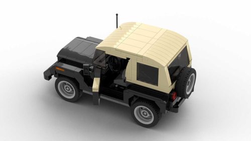 Jeep Wrangler YJ - LEGO® MOC Instructions