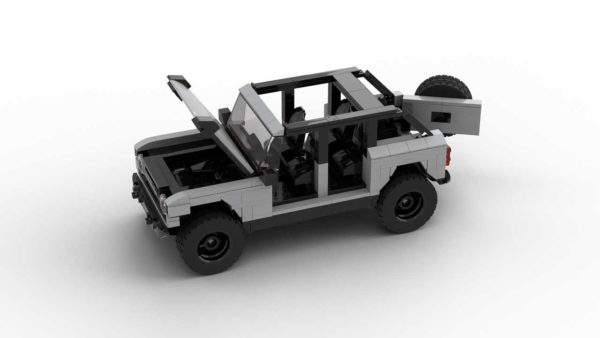 LEGO Ford Bronco 2021 4-door model with opening parts
