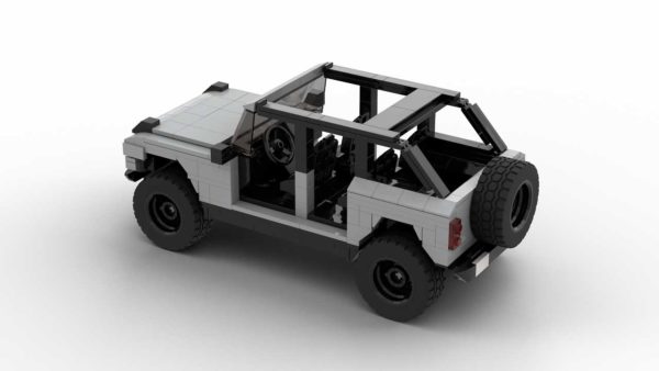 LEGO Ford Bronco 2021 4-door model rear view