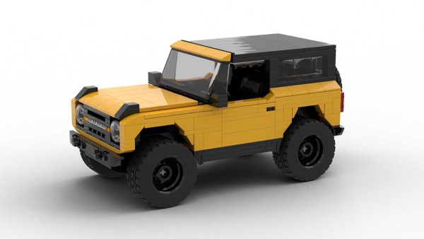 LEGO Ford Bronco 2021 model with roof up