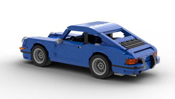 LEGO Porsche 911 Classic model rear view