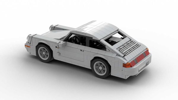 LEGO Porsche 993 Carrera S model top rear view