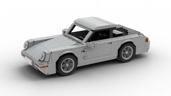 LEGO Porsche 993 Carrera S Model Top View