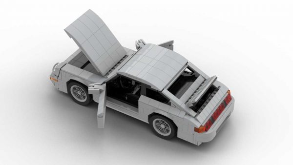LEGO Porsche 993 Carrera S model with opening doors