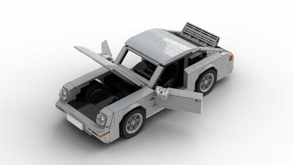 LEGO Porsche 993 Carrera S model with opening parts