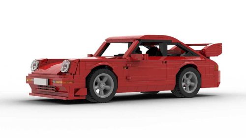 LEGO Porsche 993 GT2 model