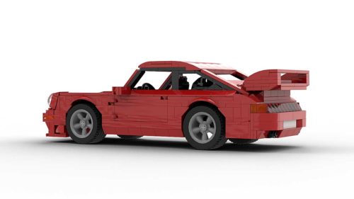 LEGO Porsche 993 GT2 model rear