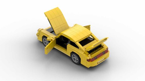 LEGO Porsche 993 Turbo model with opening doors