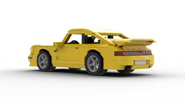 LEGO Porsche 993 Turbo model rear view