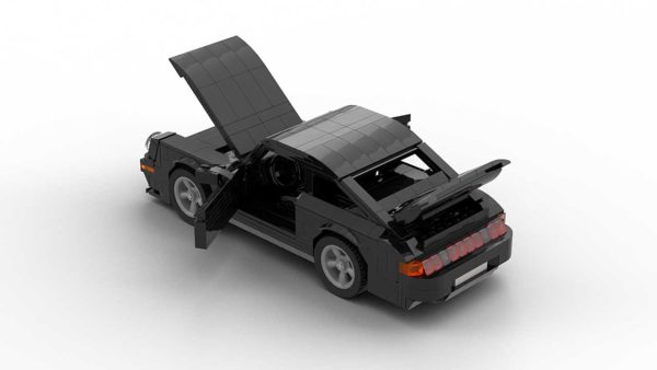 LEGO Porsche 993 Turbo S model with opening doors