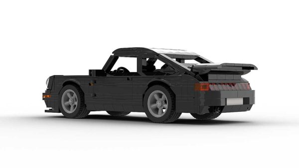 LEGO Porsche 993 Turbo S model rear view
