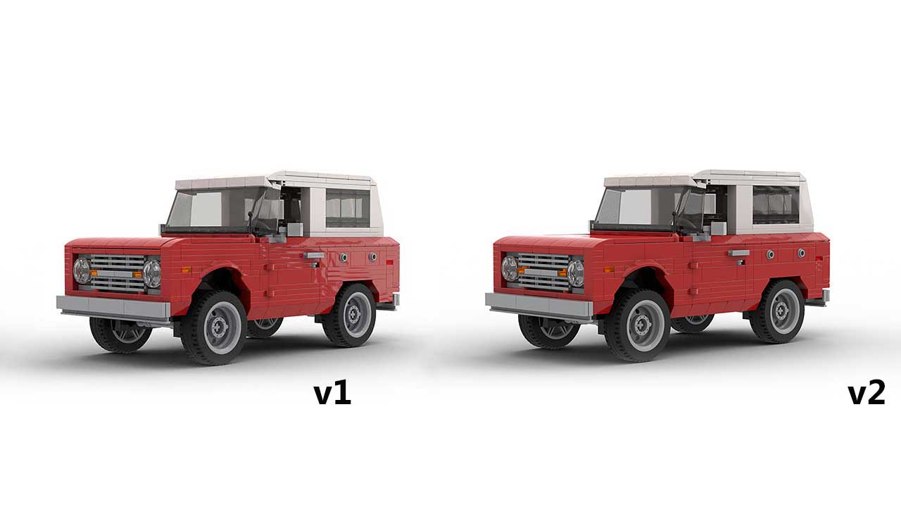 Image of LEGO Ford Bronco Models