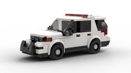 LEGO Ford Explorer Police Interceptor model