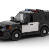 LEGO Ford Explorer Police Interceptor Black & White model