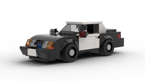 LEGO Ford Mustang SSP Police model