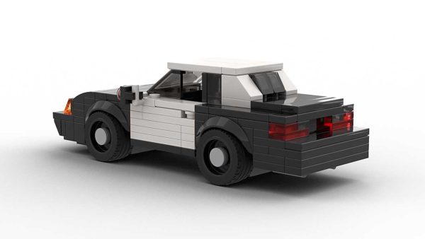 LEGO Ford Mustang SSP Police model rear view