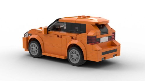 LEGO BMW 2 Series Active Tourer model rear view