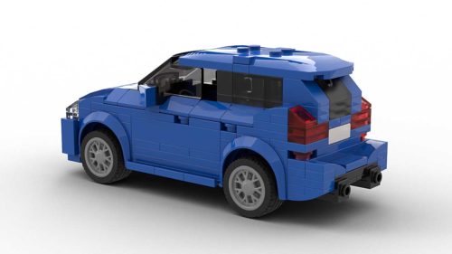 LEGO BMW 2 Series Gran Tourer model rear view