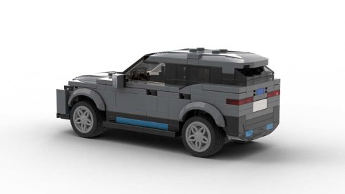 LEGO BMW iX model rear view