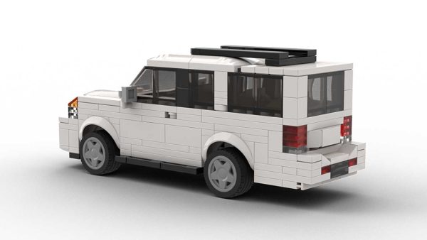 LEGO Nissan Armada model rear view