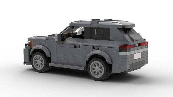 LEGO Volkswagen Atlas Cross Sport model rear view angle