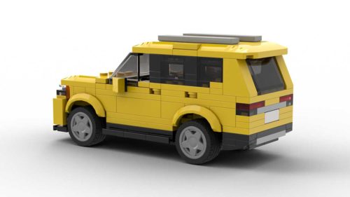 LEGO Volkswagen Atlas model rear view