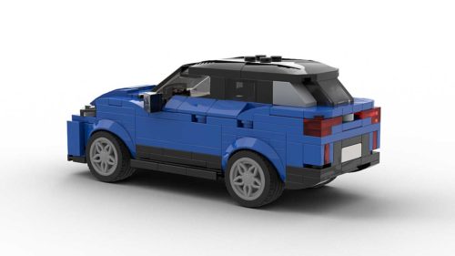 LEGO Volkswagen ID4 model rear view