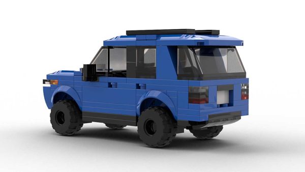 LEGO Toyota 4Runner TRD Pro model rear view