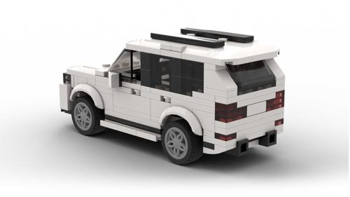 LEGO BMW X5 E70 FL model rear view