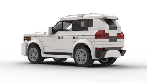LEGO BMW X1 model rear view
