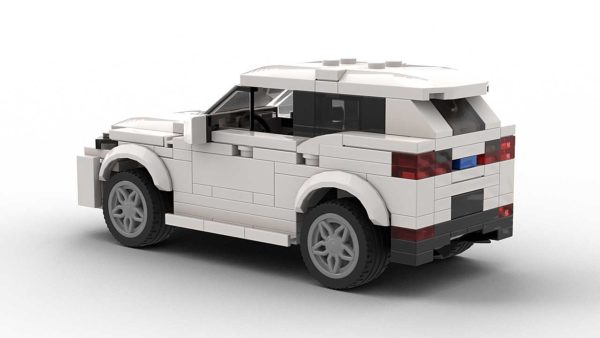 LEGO BMW X2 model rear view