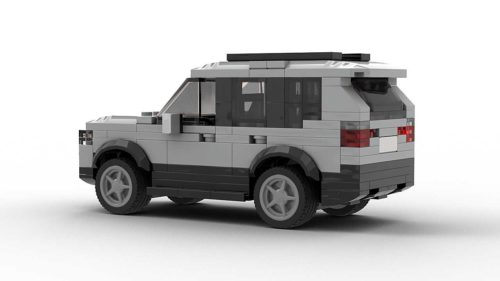 LEGO BMW X3 07 model Rear view