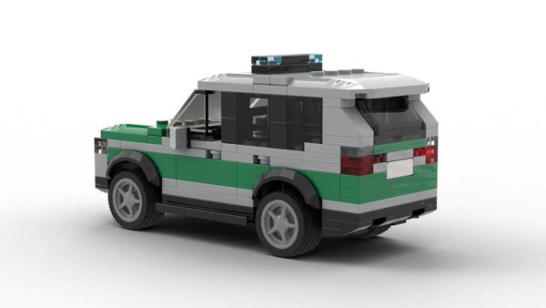 LEGO BMW X3 Police Model Rear View