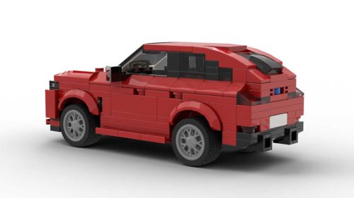 LEGO BMW X4 Model Rear View