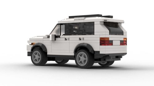 LEGO BMW X5 E53 US Model Rear View