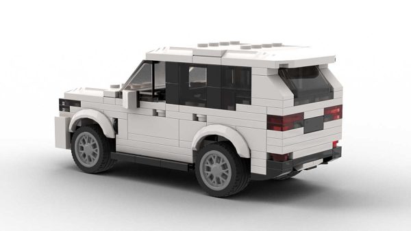 LEGO BMW X5 model rear view