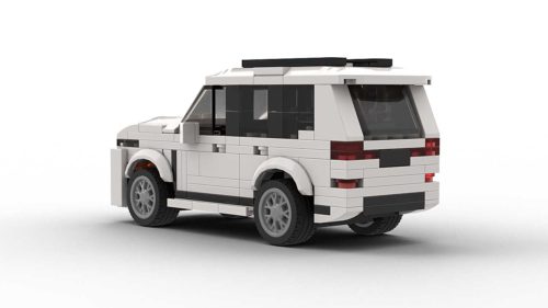 LEGO BMW X7 model rear view