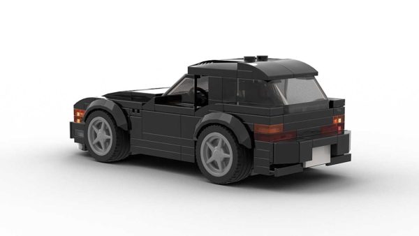 LEGO BMW Z3 Coupe model Rear View