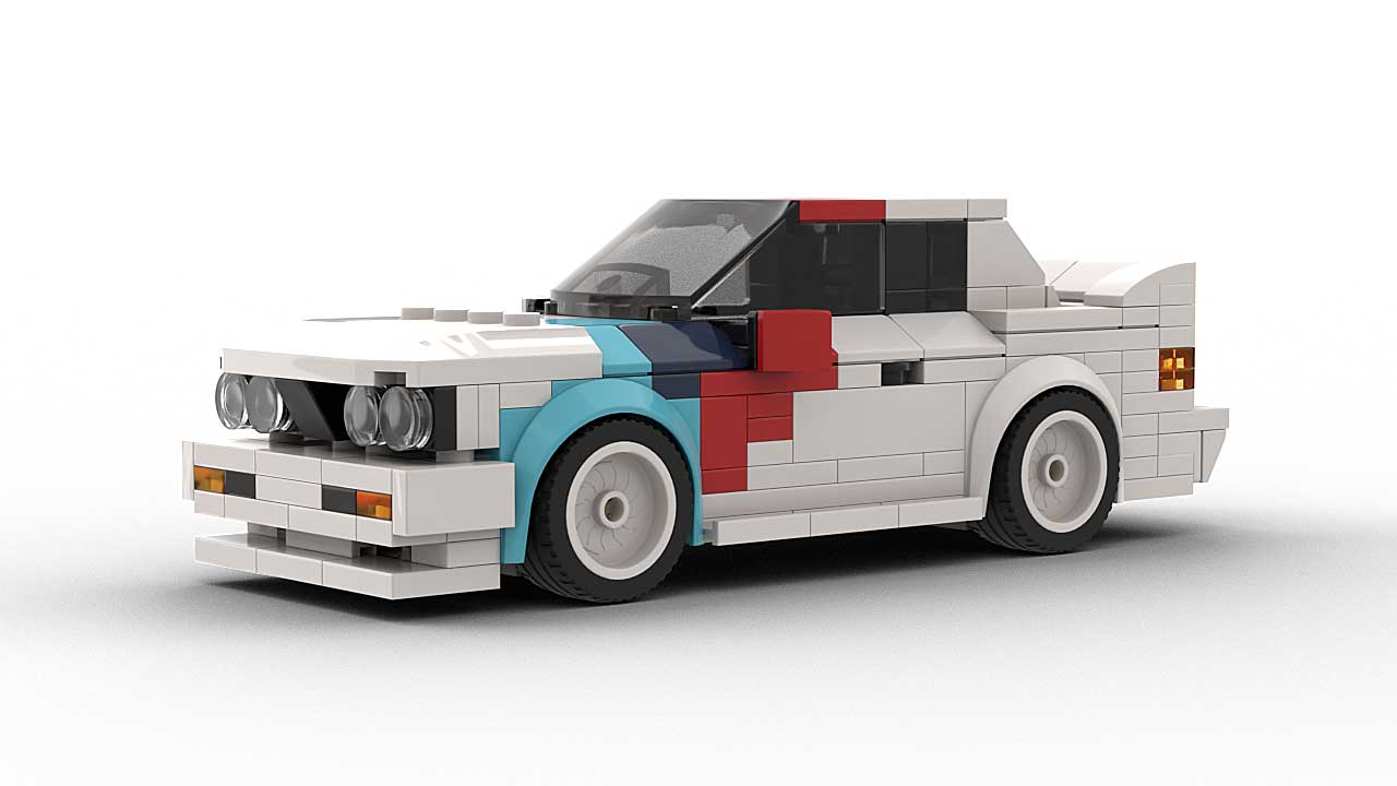 Lego BMW M3 E30  Lego cars, Lego, Lego design