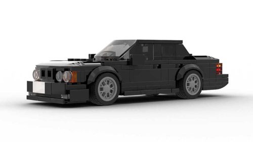 LEGO BMW E32 7 Series Model