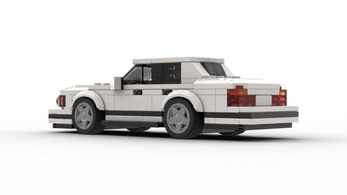 LEGO BMW E34 Model Rear View