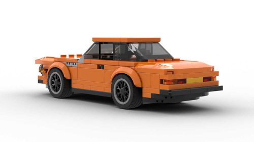 LEGO BMW E9 3 0 CSL Alpina Model Rear View