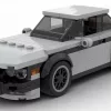 LEGO BMW E9 3 0 CSL Coupe scale model on white background