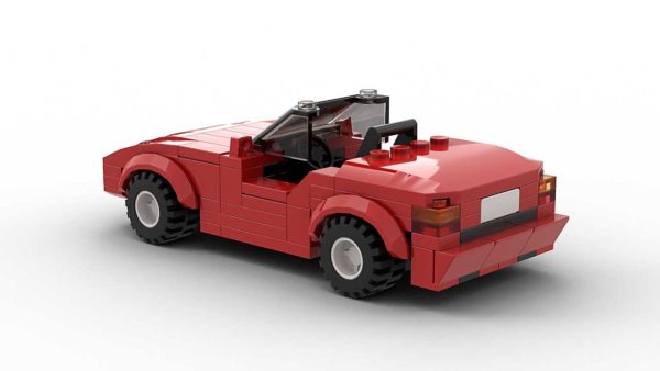LEGO BMW Z1 Model Rear View