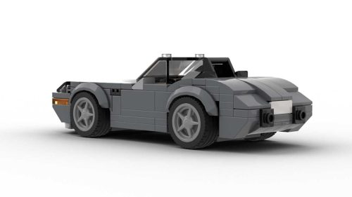 LEGO BMW Z8 Model Rear View