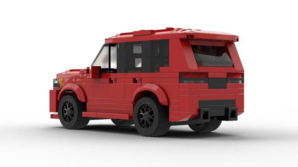 LEGO Jeep Grand Cherokee SRT Model Rear