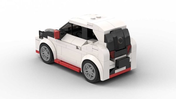 LEGO Toyota Aygo Model Rear View